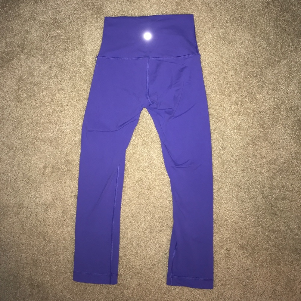 Dark purple lululemon wunder unders